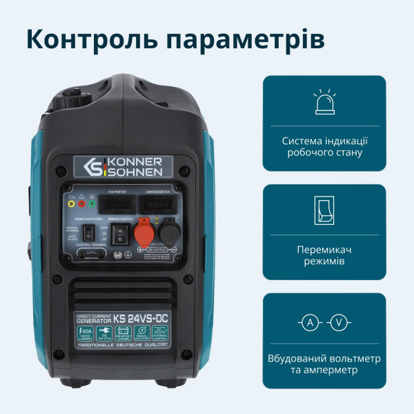 Бензиновый генератор Бензиновый генератор Könner & Söhnen KS 24VS-DC