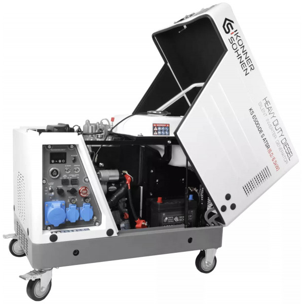 Инверторный генератор Инверторный генератор Könner & Söhnen KS 6500iDE S ATSR у шумозахисному кожусі