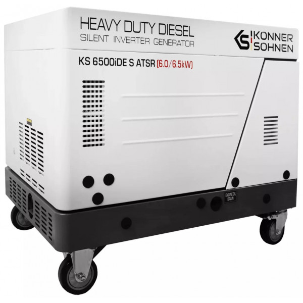 Инверторный генератор Инверторный генератор Könner & Söhnen KS 6500iDE S ATSR у шумозахисному кожусі