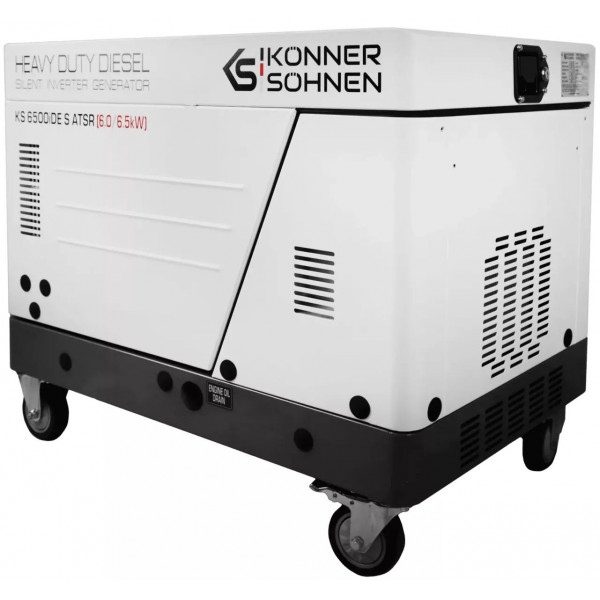 Инверторный генератор Инверторный генератор Könner & Söhnen KS 6500iDE S ATSR у шумозахисному кожусі