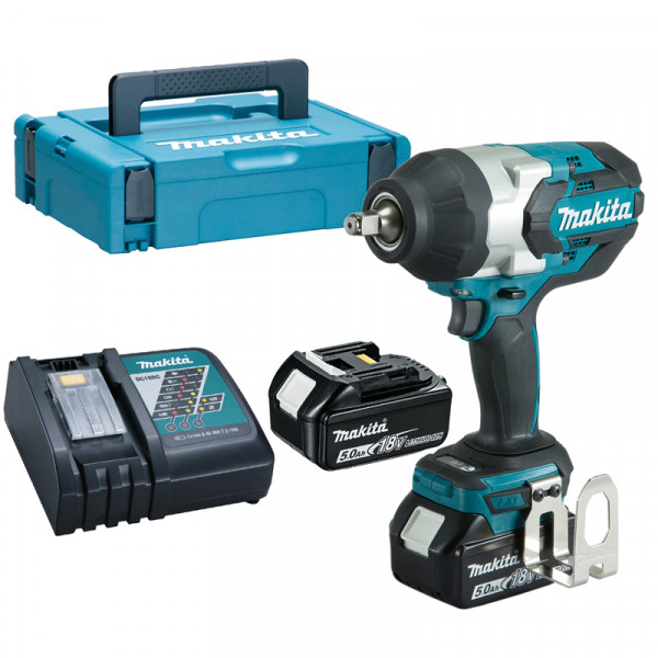 Шуруповерт Акумуляторний ударний гайковерт Makita DTW1002RTJ LXT