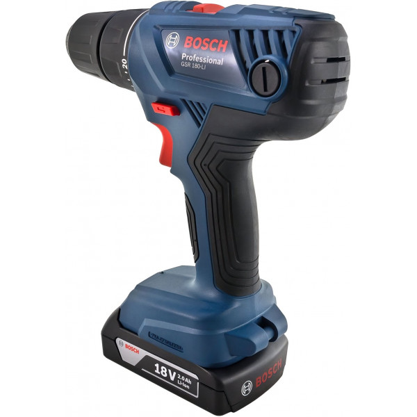 Шуруповерт Аккумуляторный дрель-шуруповерт Bosch Professional GSR 180-LI