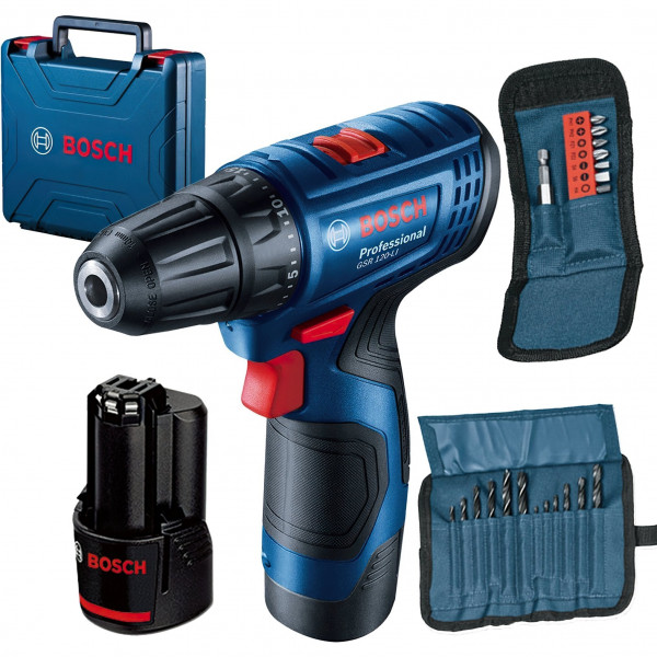 Шуруповерт Аккумуляторный дрель-шуруповерт Bosch Professional GSR 120-LI