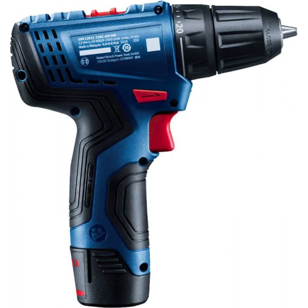 Шуруповерт Аккумуляторный дрель-шуруповерт Bosch Professional GSR 120-LI