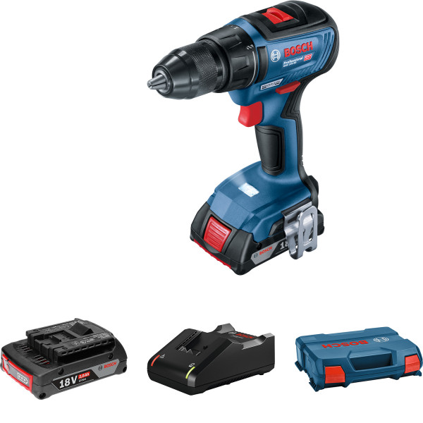 Шуруповерт Акумуляторний дриль-шуруповерт Bosch Professional GSR 18 V-50