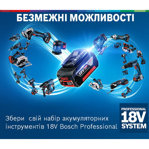 Шуруповерт Акумуляторний дриль-шуруповерт Bosch Professional GSR 18 V-50