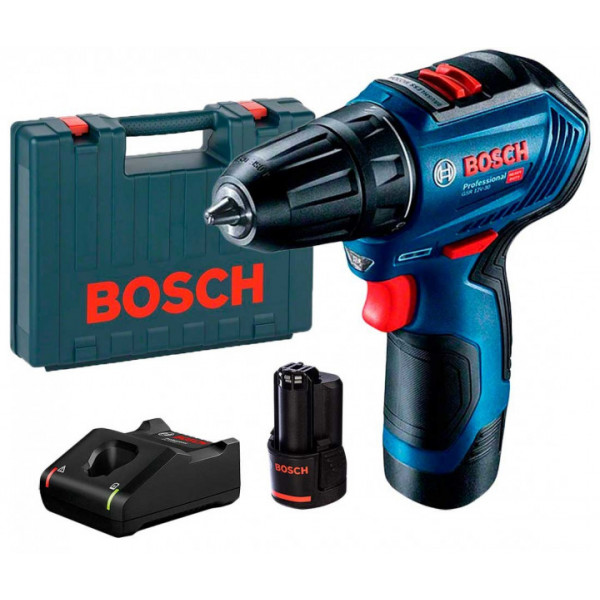 Шуруповерт Акумуляторний дриль-шуруповерт Bosch Professional GSR 12V-30