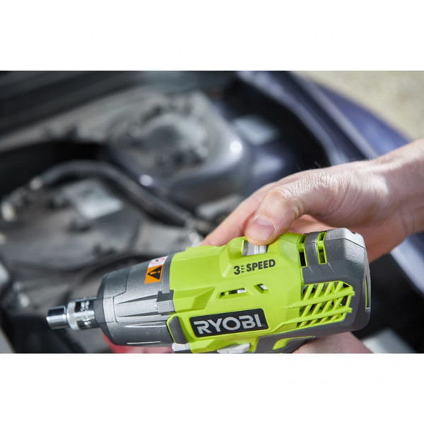 Шуруповерт Акумуляторний ударний гайковерт Ryobi ONE+ R18IW3-0