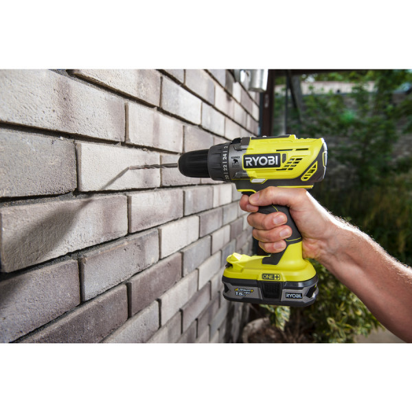 Шуруповерт Аккумуляторный ударная дрель-шуруповерт Ryobi ONE+ R18PD3-0