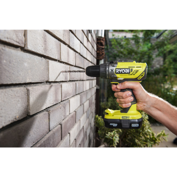 Шуруповерт Аккумуляторный ударная дрель-шуруповерт Ryobi ONE+ R18PD3-0