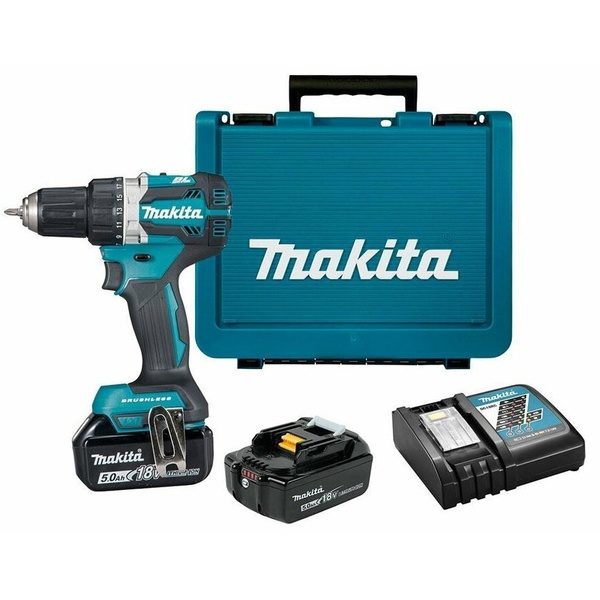Шуруповерт Аккумуляторный дрель-шуруповерт Makita DDF484RTE