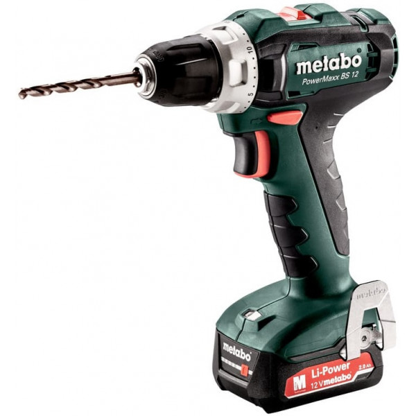 Шуруповерт Аккумуляторный дрель-шуруповерт Metabo PowerMaxx SB 12 Set
