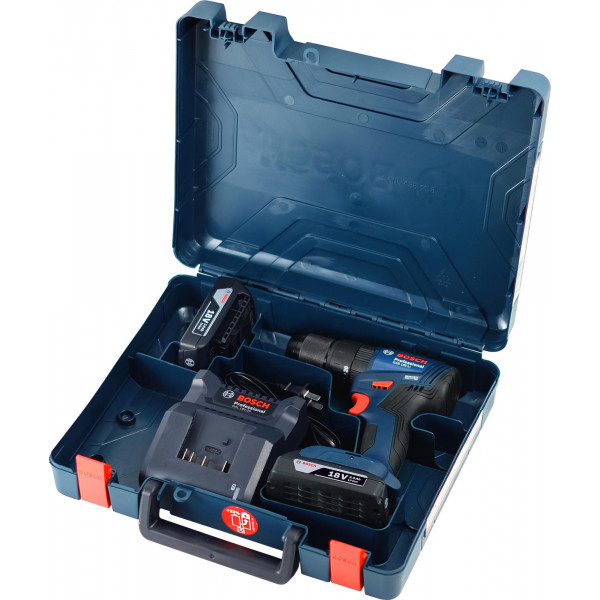 Шуруповерт Аккумуляторный ударная дрель-шуруповерт Bosch Professional GSB 185-LI