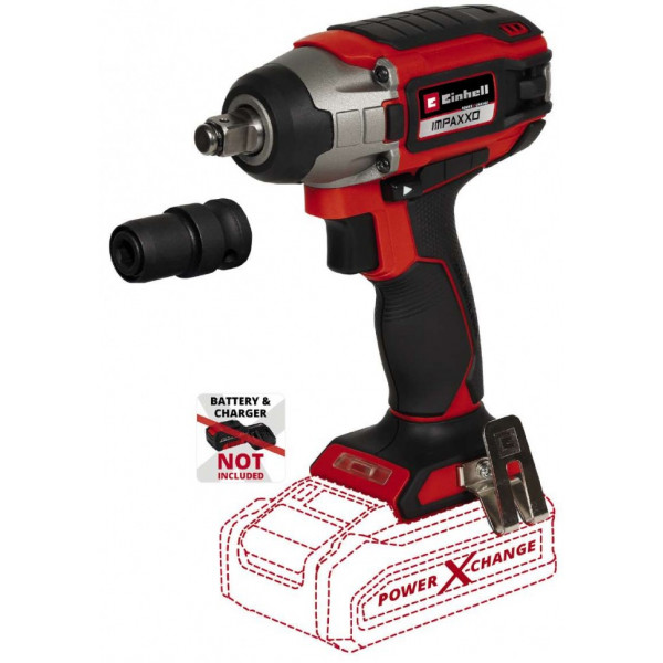 Шуруповерт Аккумуляторный ударный гайковерт Einhell Professional IMPAXXO 18/230 PXC