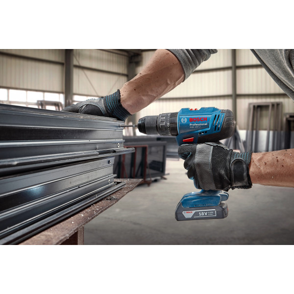 Шуруповерт Аккумуляторный ударная дрель-шуруповерт Bosch Professional GSB 183-LI
