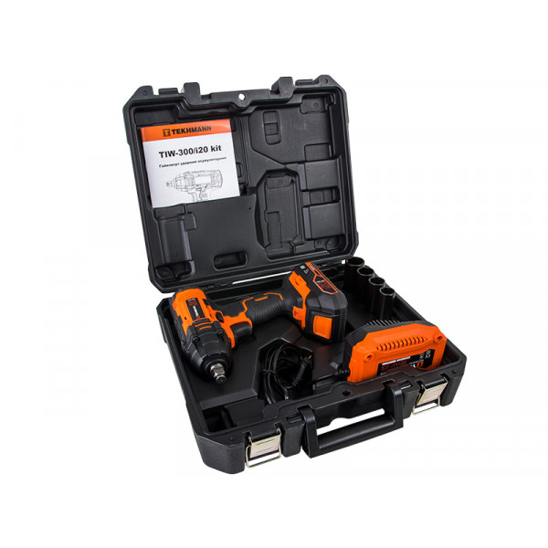 Шуруповерт Аккумуляторный ударный винтоверт Tekhmann TIW-300/i20 kit