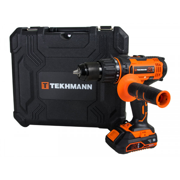 Шуруповерт Аккумуляторный ударная дрель-шуруповерт Tekhmann TCD-60/i20 kit