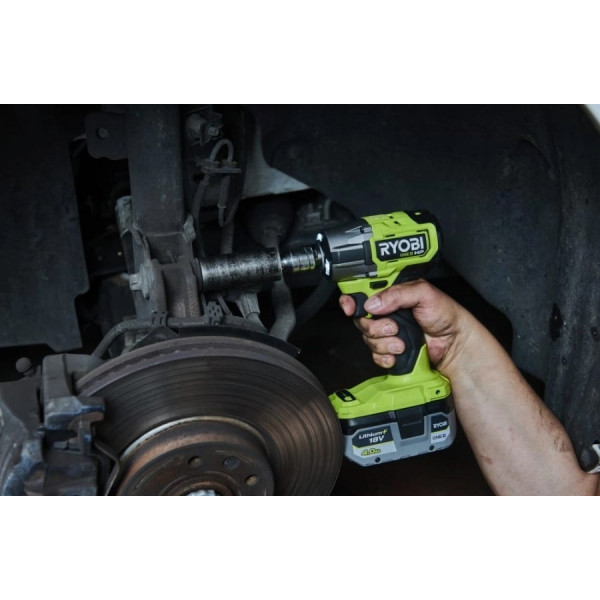 Шуруповерт Аккумуляторный ударный гайковерт Ryobi ONE+ HP RIW18C-0