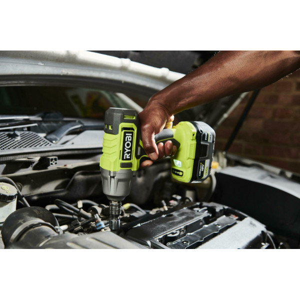 Шуруповерт Акумуляторний ударний гайковерт Ryobi ONE+ RIW18-1C20SA3