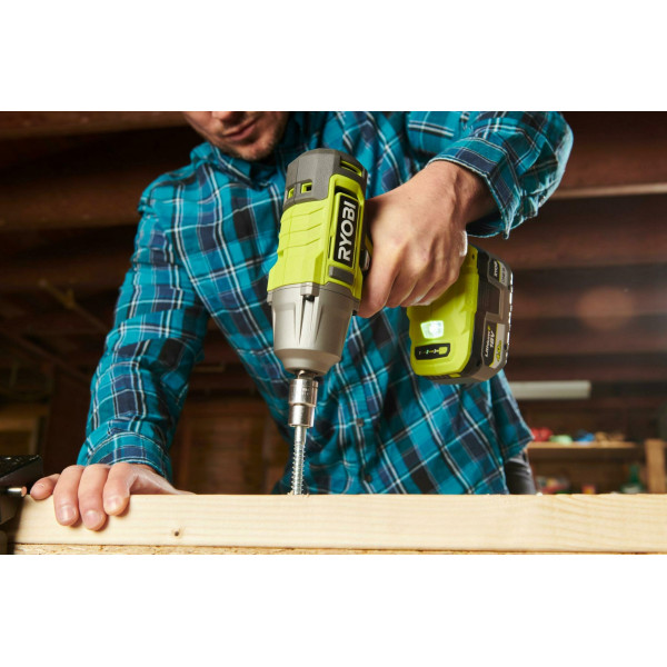 Шуруповерт Акумуляторний ударний гайковерт Ryobi ONE+ RIW18-1C20SA3