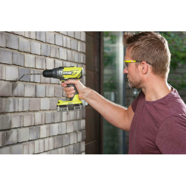 Шуруповерт Аккумуляторный ударная дрель-шуруповерт Ryobi ONE+ R18PD3-242S