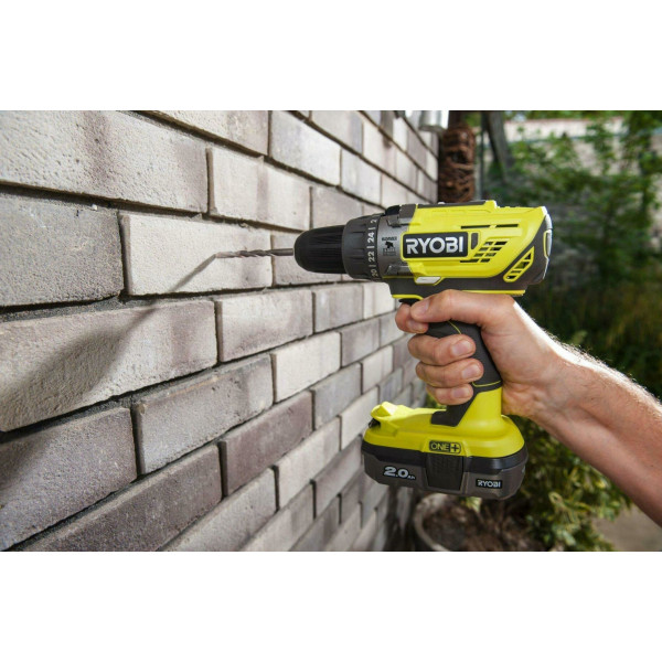 Шуруповерт Аккумуляторный ударная дрель-шуруповерт Ryobi ONE+ R18PD3-242S