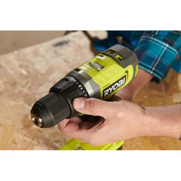 Шуруповерт Аккумуляторный дрель-шуруповерт Ryobi ONE+ RDD18-2C415S