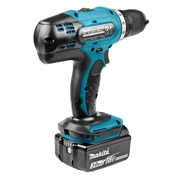 Шуруповерт Аккумуляторный дрель-шуруповерт Makita DDF453RFE 18B 2х3А·год