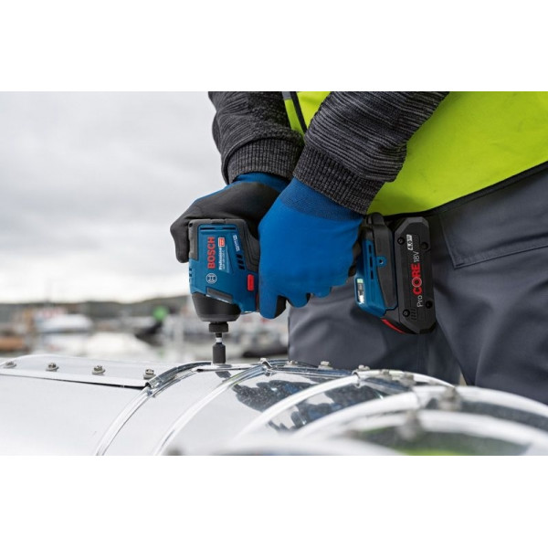 Шуруповерт Акумуляторний ударний гвинтоверт Bosch Professional GDR 18V-220 C