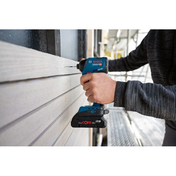 Шуруповерт Акумуляторний ударний гвинтоверт Bosch Professional GDR 18V-220 C
