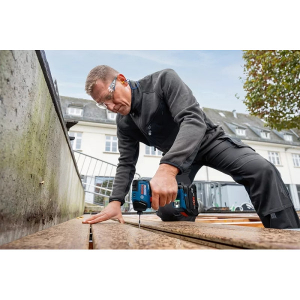 Шуруповерт Акумуляторний ударний гвинтоверт Bosch Professional GDR 18V-220 C