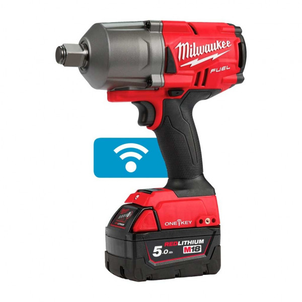 Шуруповерт Акумуляторний ударний гайковерт Milwaukee M18 ONEFHIWF34-502X