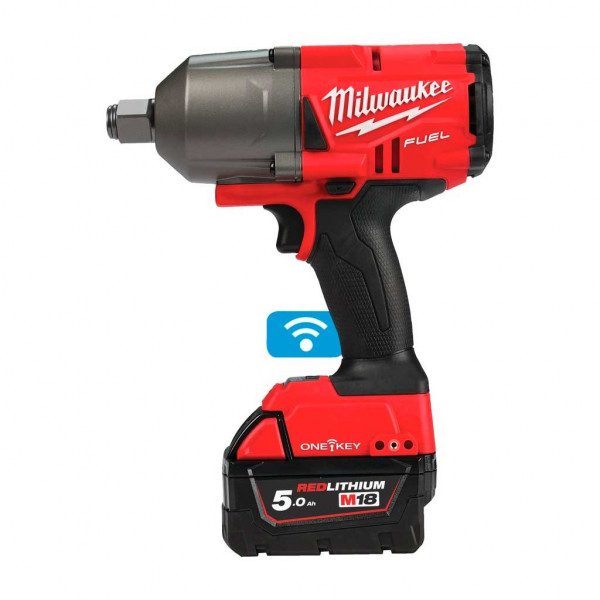 Шуруповерт Акумуляторний ударний гайковерт Milwaukee M18 ONEFHIWF34-502X