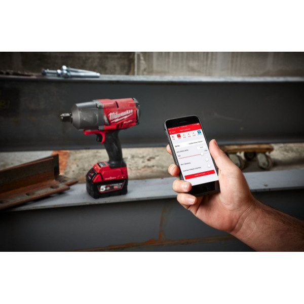 Шуруповерт Аккумуляторный ударный гайковерт Milwaukee M18 ONEFHIWF34-0X