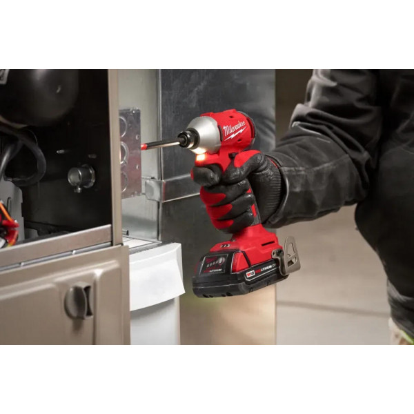 Шуруповерт Аккумуляторный ударный винтоверт Milwaukee M18 BLIDR-0X