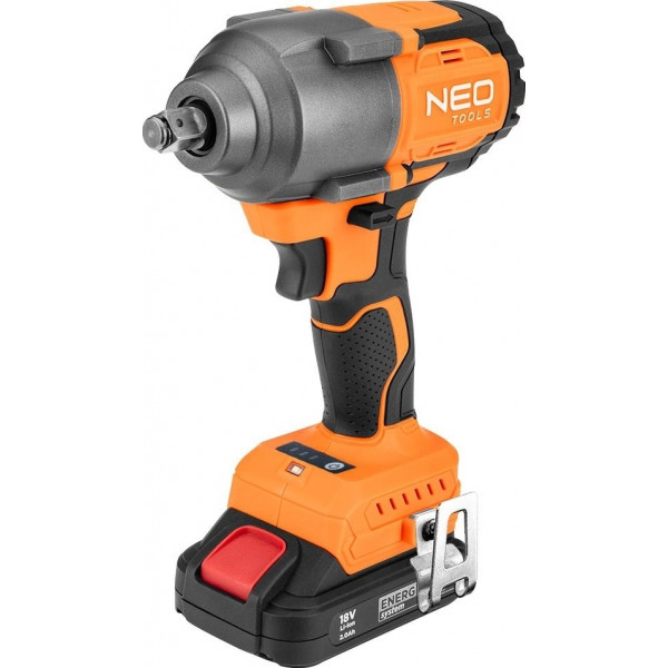 Шуруповерт Акумуляторний ударний гайковерт Neo Tools 04-608