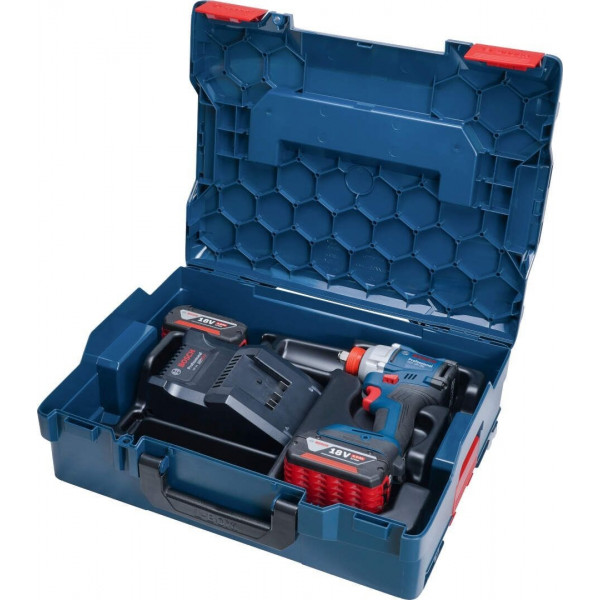 Шуруповерт Аккумуляторный ударный гайковерт Bosch Professional GDX 18V-285