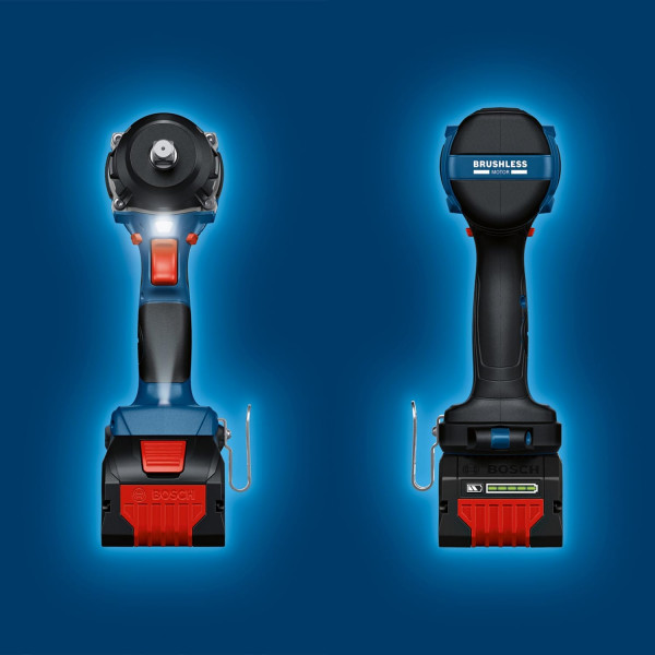 Шуруповерт Аккумуляторный ударный гайковерт Bosch Professional GDS 18V-750C