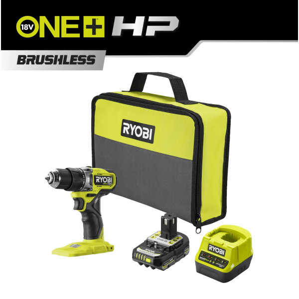 Шуруповерт Аккумуляторный дрель-шуруповерт Ryobi ONE+ HP RPD18C1-1C20G