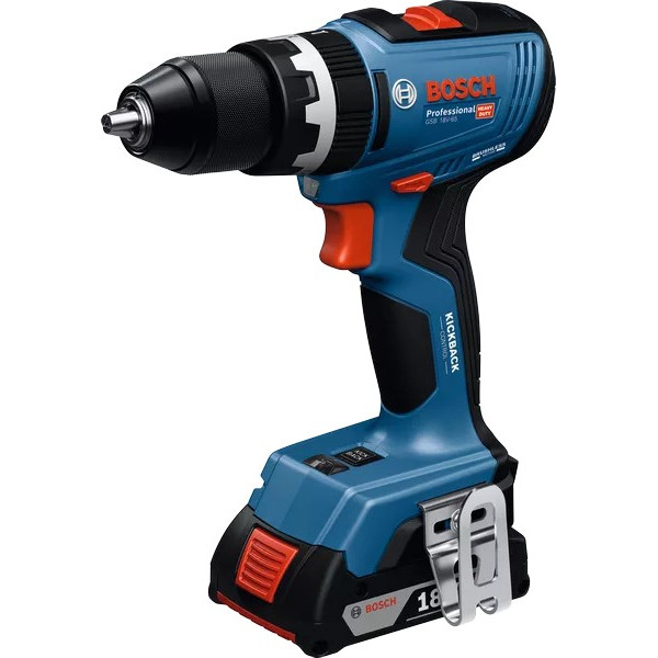 Шуруповерт Аккумуляторный ударная дрель-шуруповерт Bosch Professional GSB 18V-65