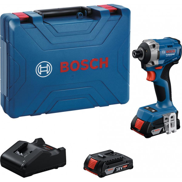 Шуруповерт Аккумуляторный ударный винтоверт Bosch Professional GDR 18V-215