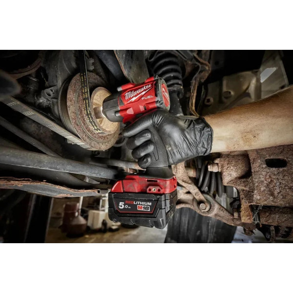 Шуруповерт Аккумуляторный ударный гайковерт Milwaukee M18 FMTIW2F12-0