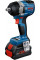 Шуруповерт Аккумуляторный ударный гайковерт Bosch Professional GDS 18V-750C