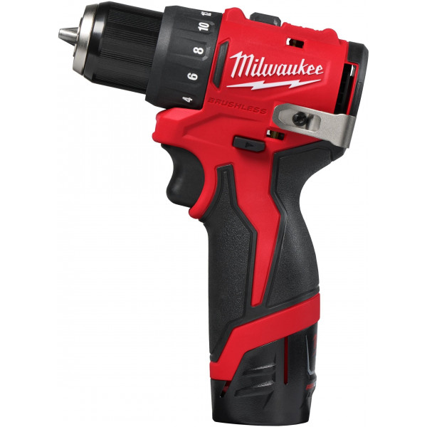 Шуруповерт Аккумуляторный дрель-шуруповерт Milwaukee M12 BLDDRC-202C