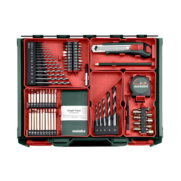 Шуруповерт Акумуляторний дриль-шуруповерт Metabo BS 18 Set
