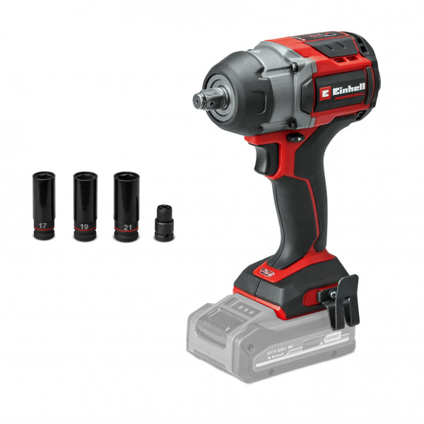 Шуруповерт Аккумуляторный ударный гайковерт Einhell Professional TP-CW 18/750-C Li BL - Solo