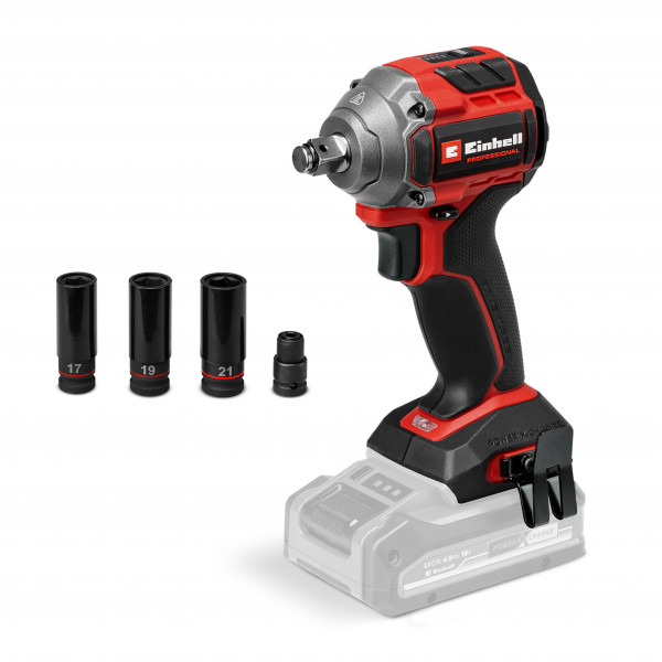 Шуруповерт Аккумуляторный ударный гайковерт Einhell Professional TP-CW 18/260-C Li BL - Solo