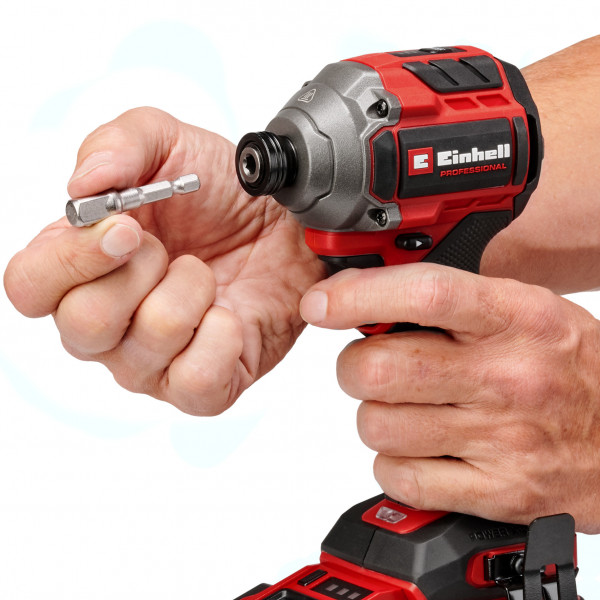 Шуруповерт Аккумуляторный ударный винтоверт Einhell Professional TP-CI 18/250-C Li BL - Solo