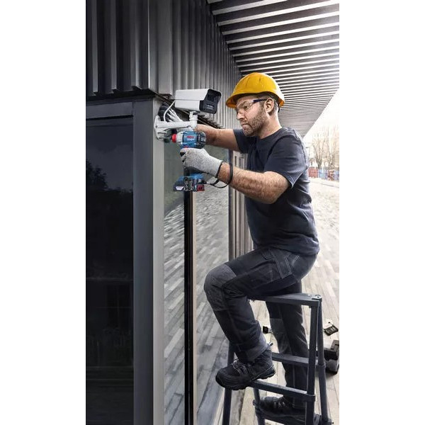 Шуруповерт Аккумуляторный ударный гайковерт Bosch Professional GDX 18V-285 + L-BOXX