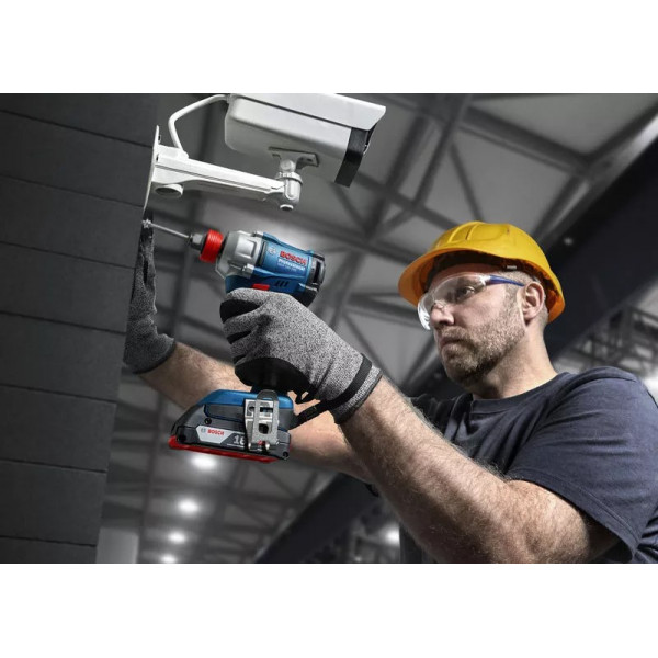 Шуруповерт Аккумуляторный ударный гайковерт Bosch Professional GDX 18V-285 + L-BOXX